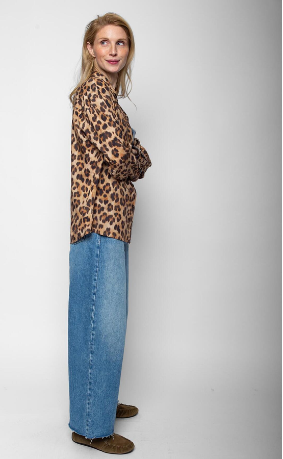 Emily Blouse Leo Print