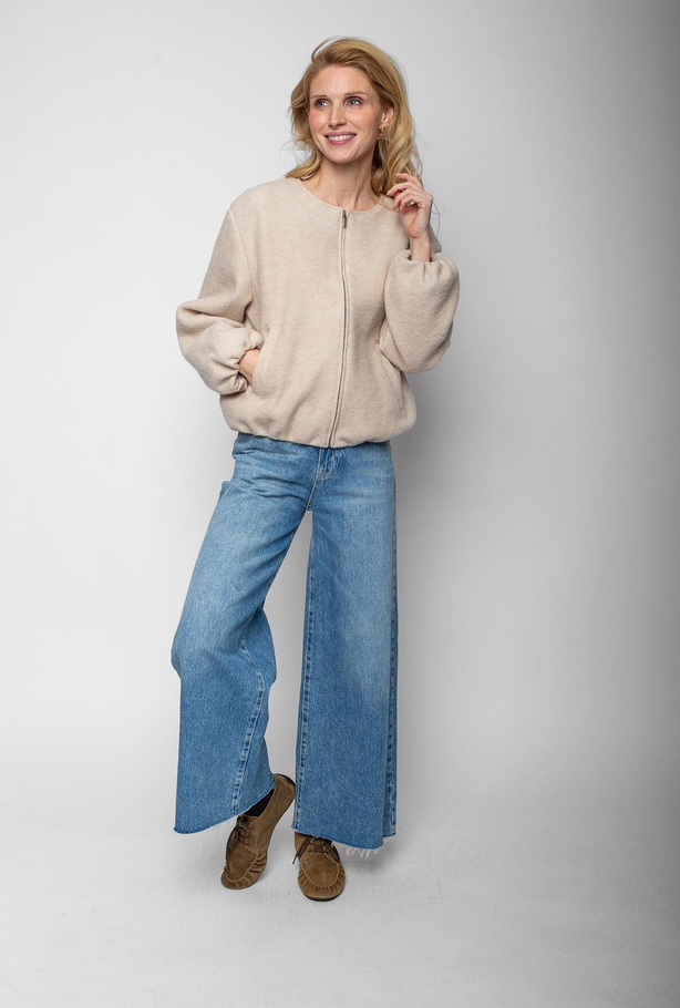 Emily Bomberjacket Beige