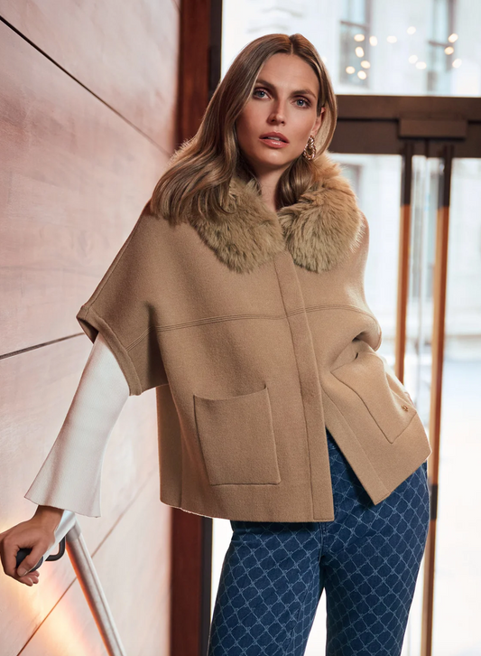Ribkoff Mantel Camel