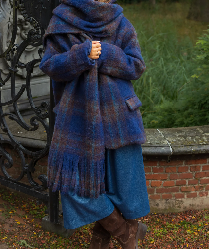 Black Rose Blazer Print
