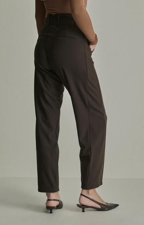 Parami Coco Crepe Pantalon Bruin