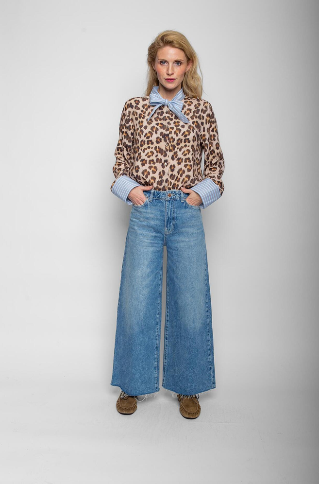Emily Blouse Leo Print