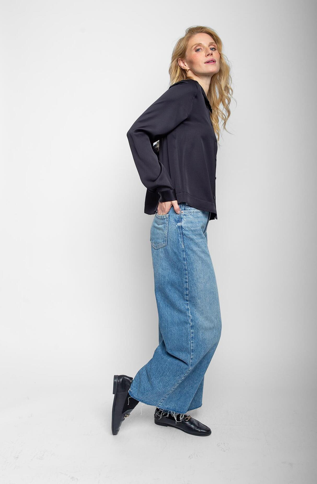 Emily Blouse Zwart