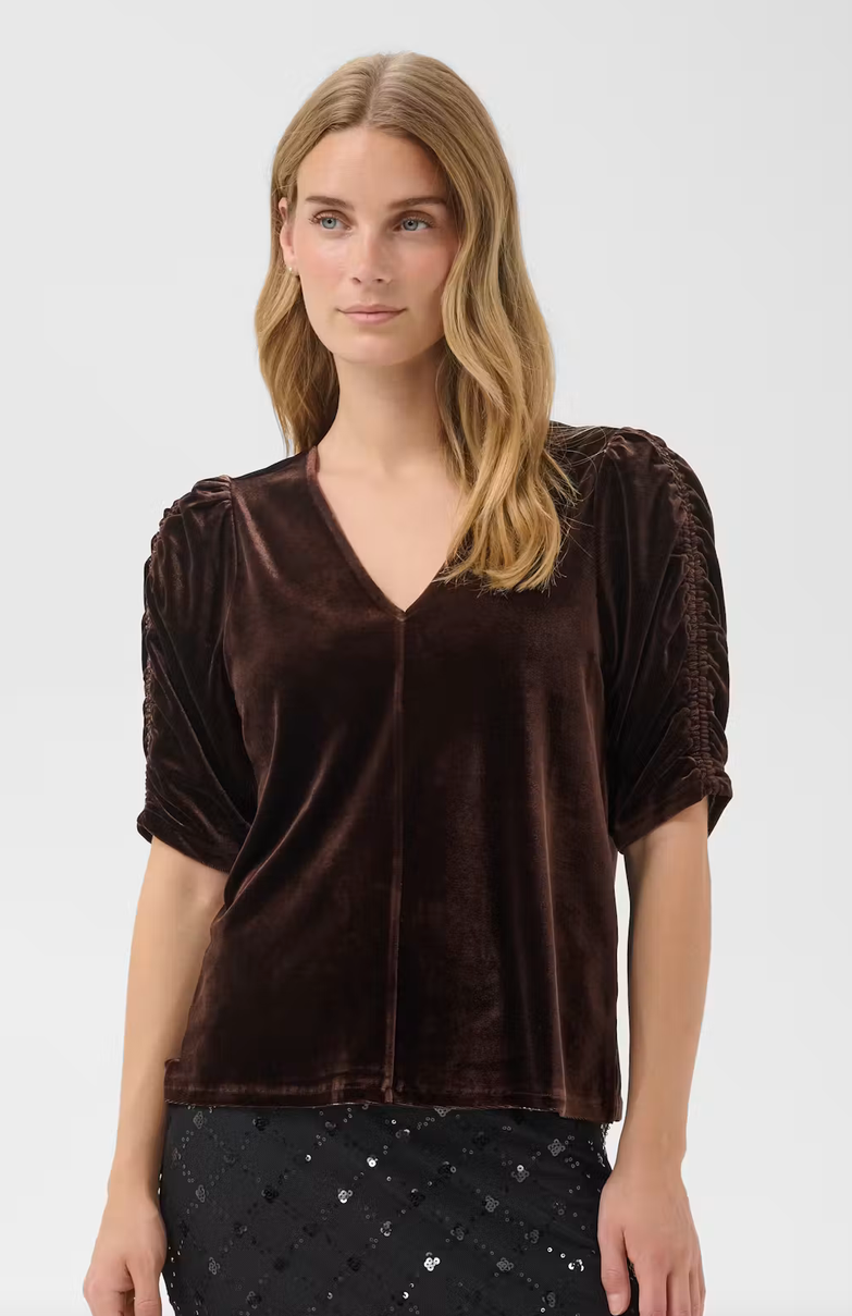 Part Two Blouse Bruin