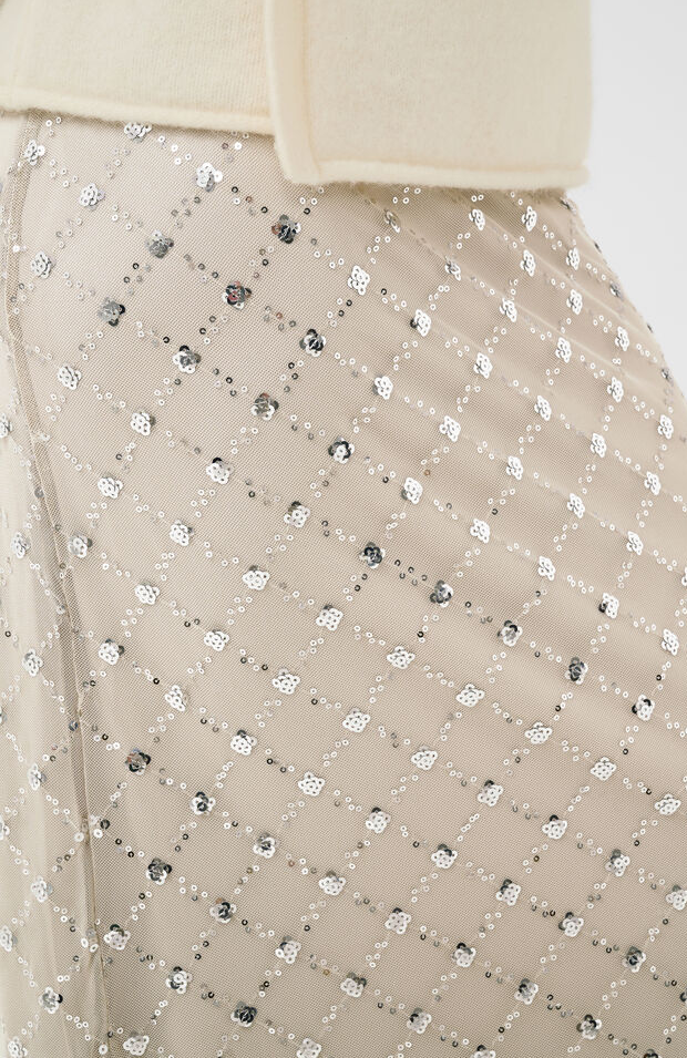 Part Two Rok Lang Glitter Beige