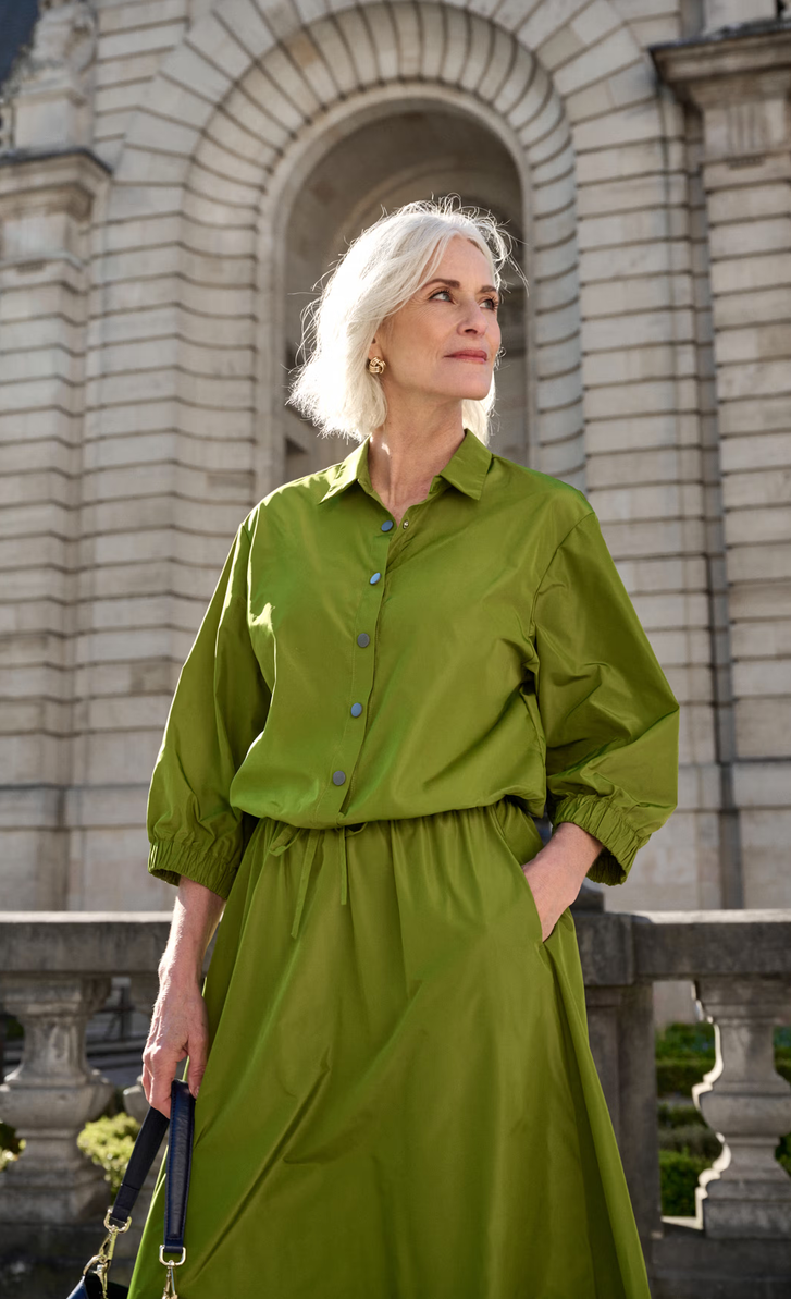Mayerline Rok Lang Groen