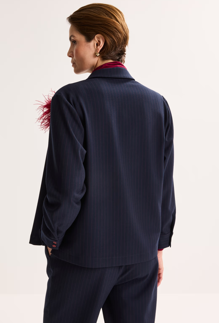 Mayerline Overhemd Blauw/Rood