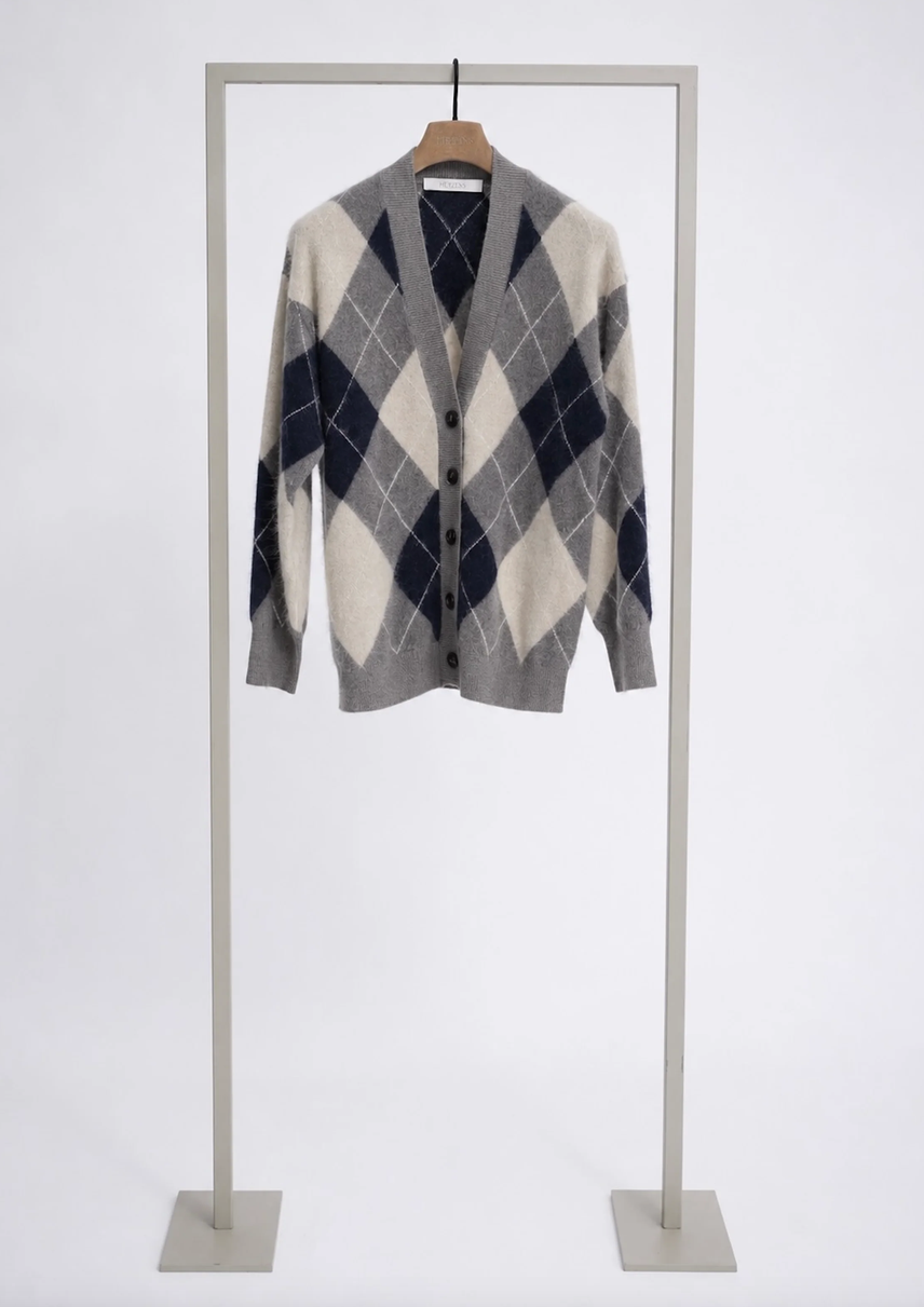 Herzens Cardigan Ruit