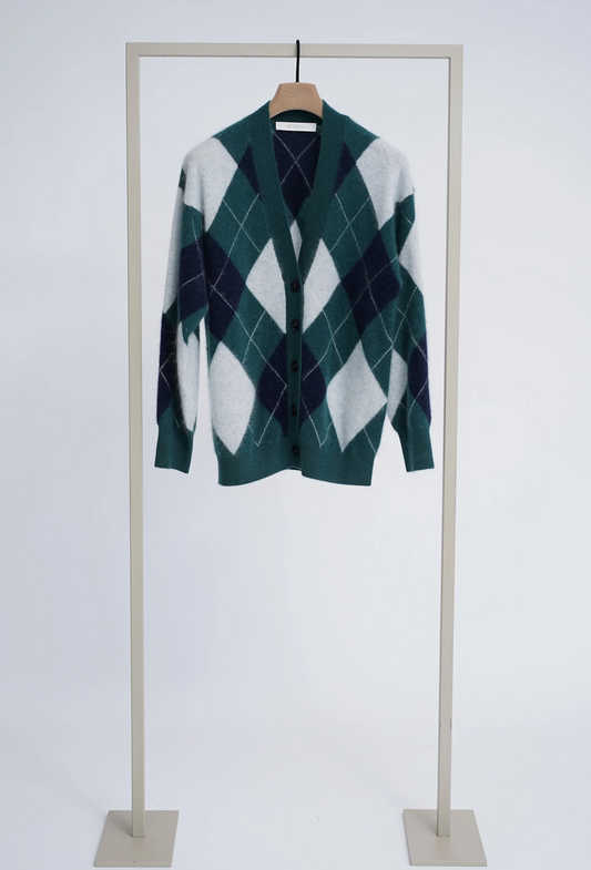 Herzens Cardigan Ruit