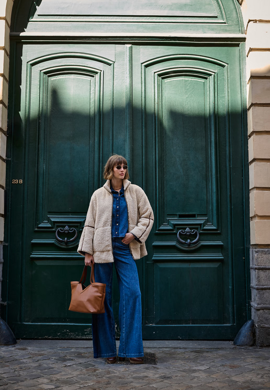 Améline Jeanshemd Blauw