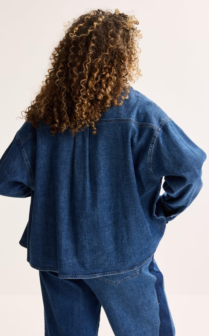 Améline Jeanshemd Blauw