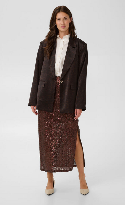 Culture Rok Glitter Bruin