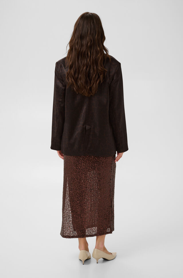 Culture Blazer Leo Print