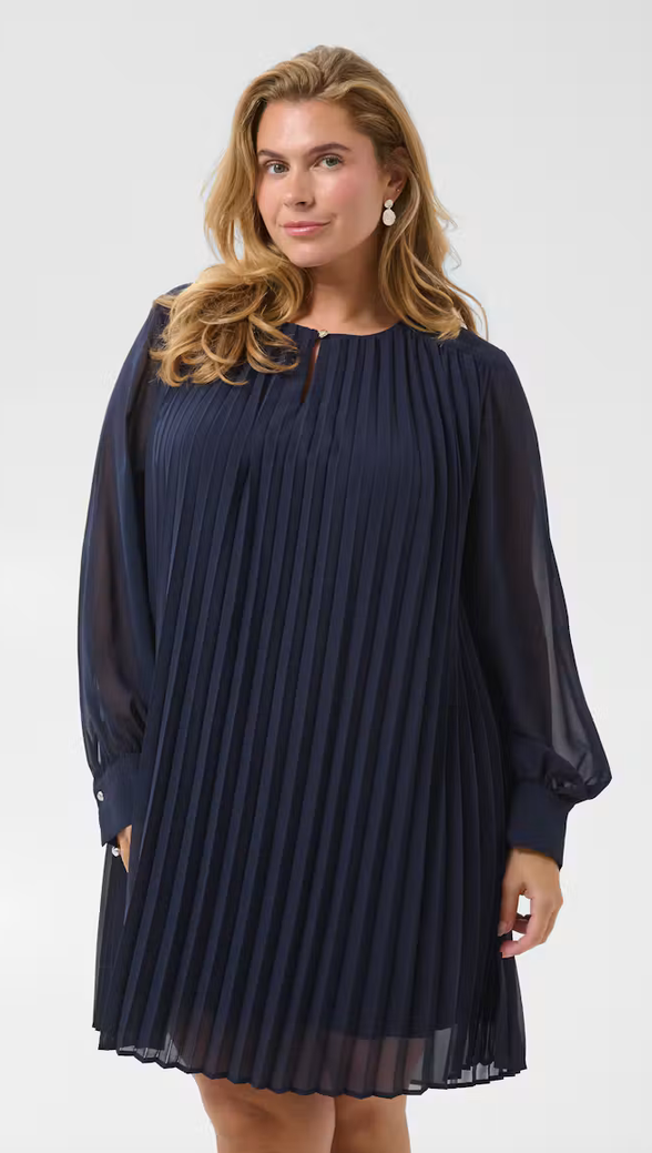 Kaffe Curve Kleed Blauw