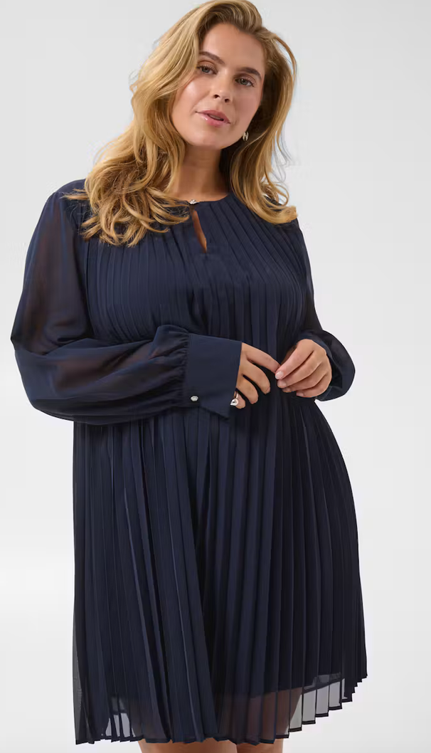 Kaffe Curve Kleed Blauw
