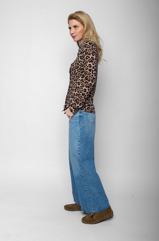 Emily Blouse Leo Print