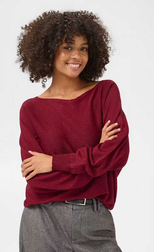 Culture Pull Glitter Rood