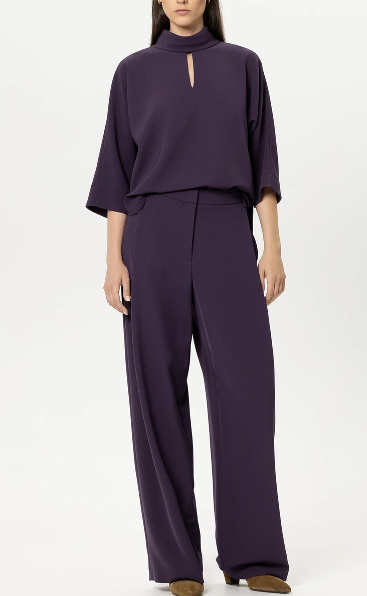 Luisa Cerano Pantalon Paars