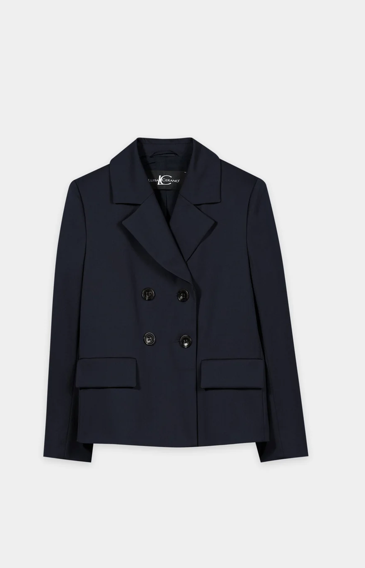 Luisa Cerano Blazer Blauw