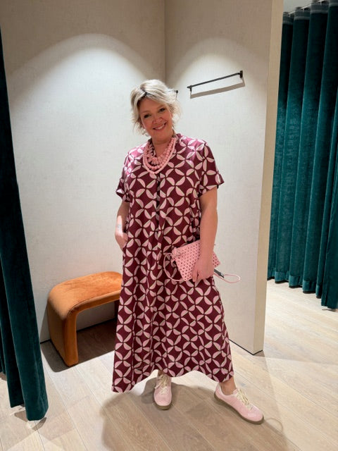 Niu Kleed Lang Print