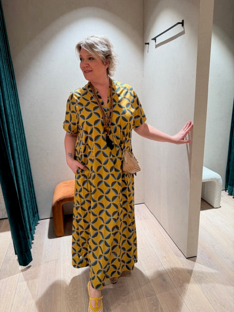 Niu Kleed Lang Print