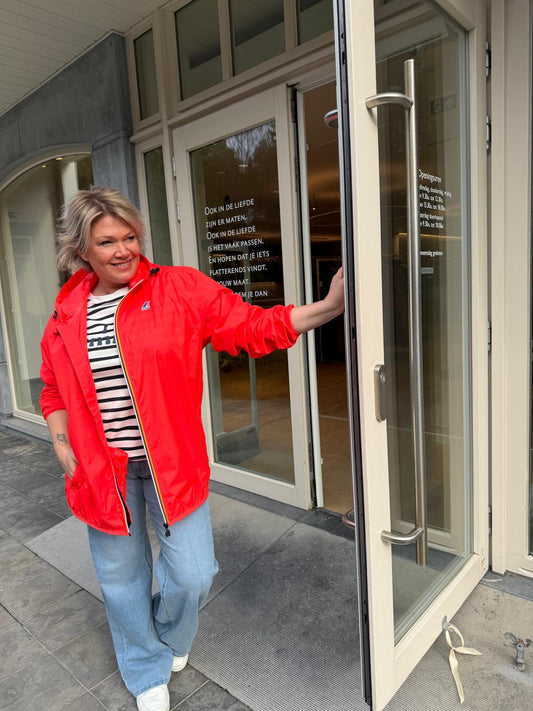 K-WAY Mantel Claude Fluorood