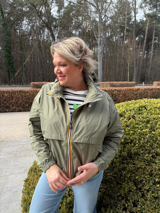 K-WAY Mantel Aubette Kaki