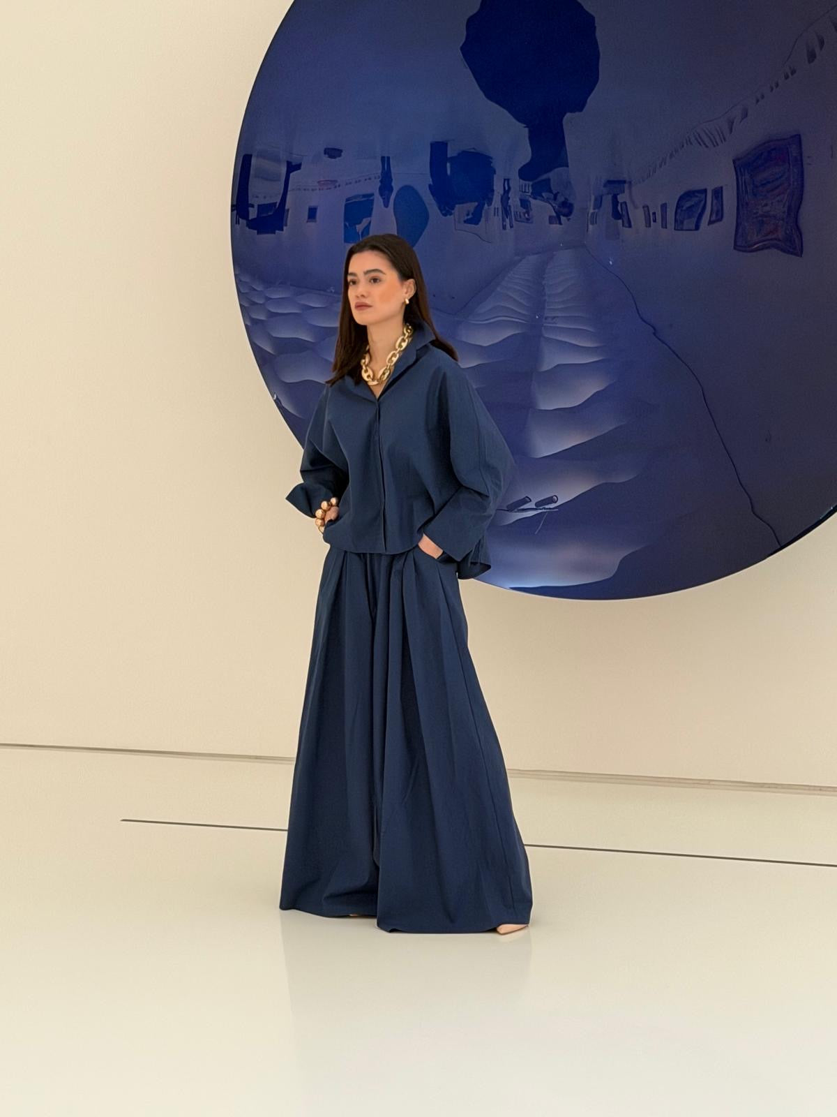 Black Rose Pantalon Blauw