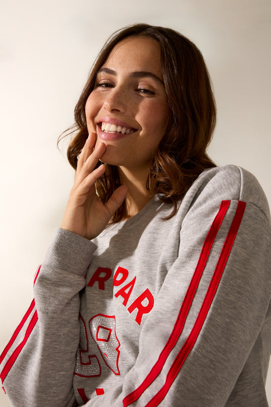 Via Appia Due Pull Print Grijs