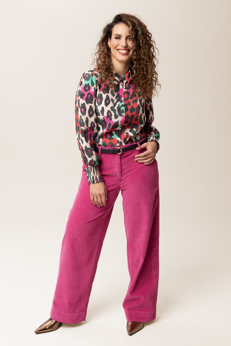 Eiszeit Blouse Leo Print