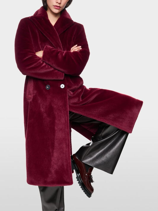 Marc Cain Mantel Bordeaux