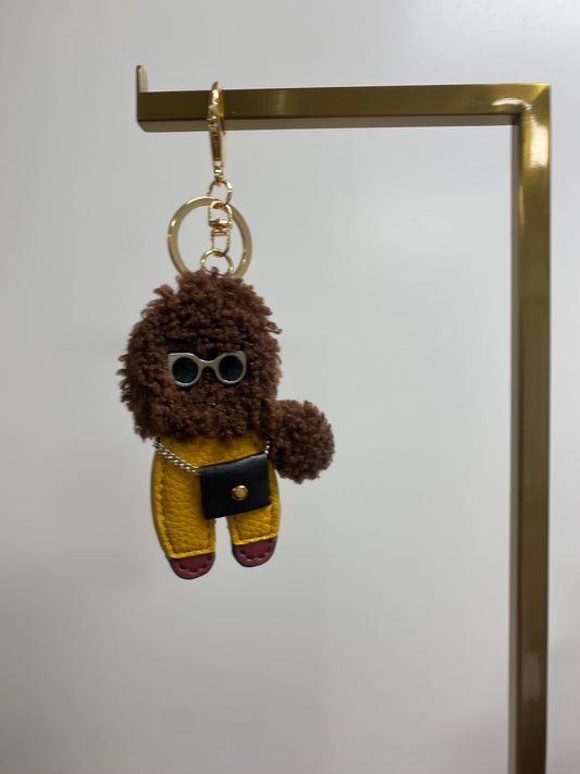 Handtasaccessoire Hondje Plat